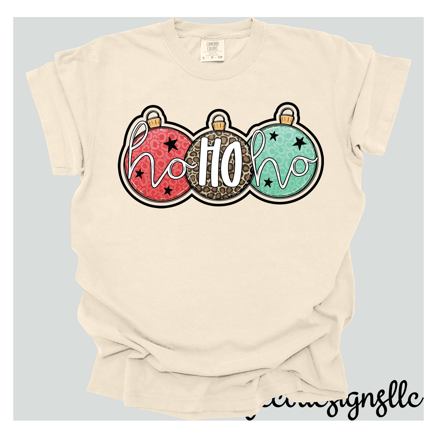 HO HO HO | CHRISTMAS TEE | Custom Unisex TSHIRT