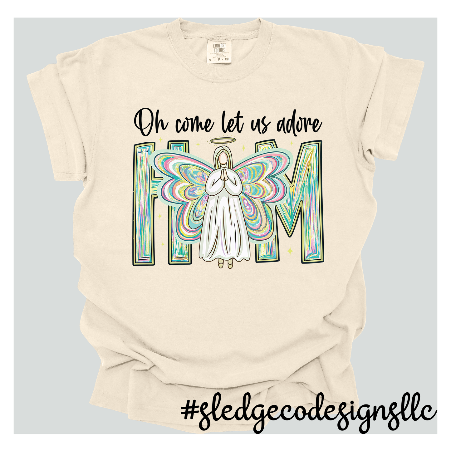 OH COME LET US ADORE HIM | Custom Unisex TSHIRT