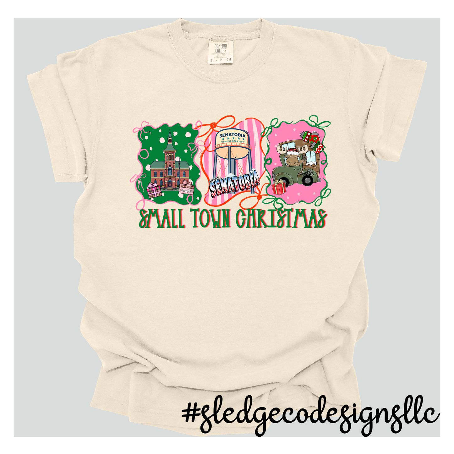 SENATOBIA SMALL TOWN CHRISTMAS | Custom Unisex TSHIRT