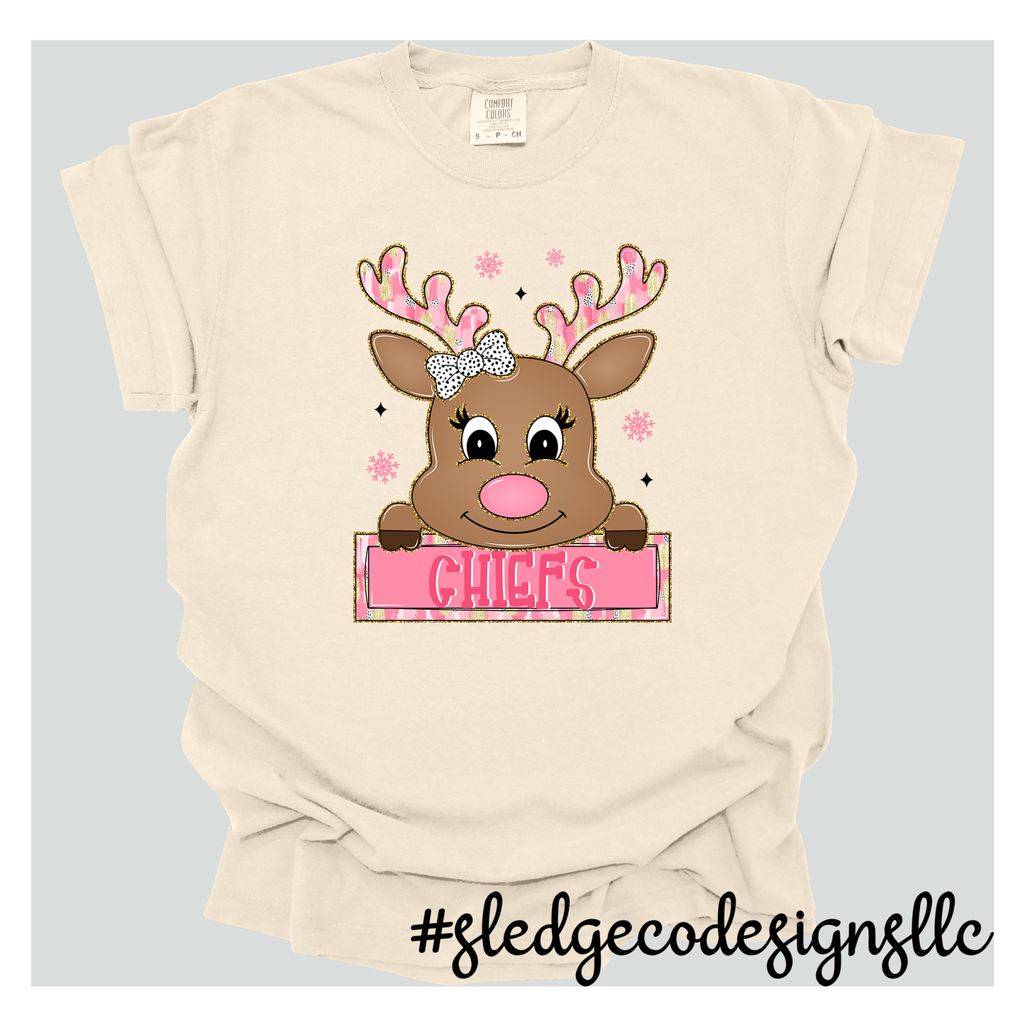MHS MAGNOLIA HEIGHTS | CHIEFS REINDEER | Custom Unisex TSHIRT