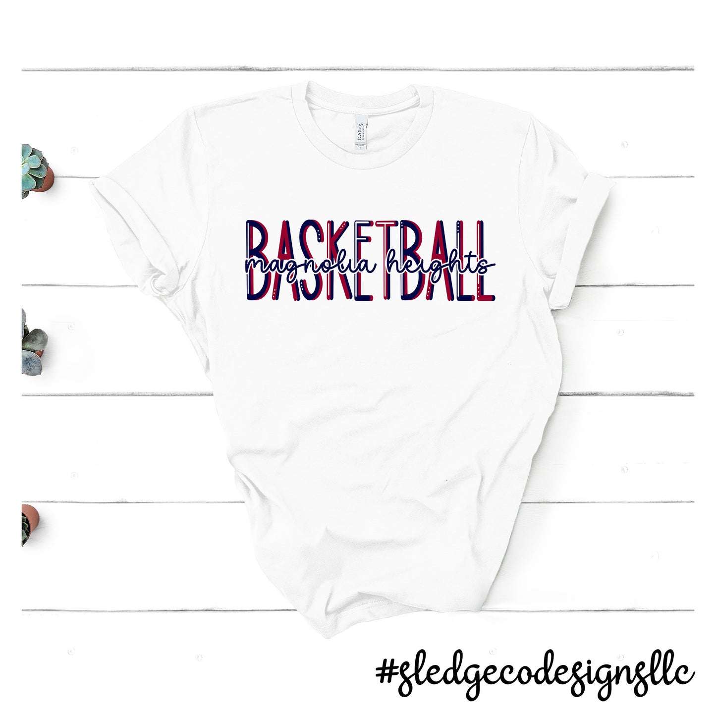 MAGNOLIA HEIGHTS CHIEFS BASKETBALL | CUSTOM UNISEX TSHIRT