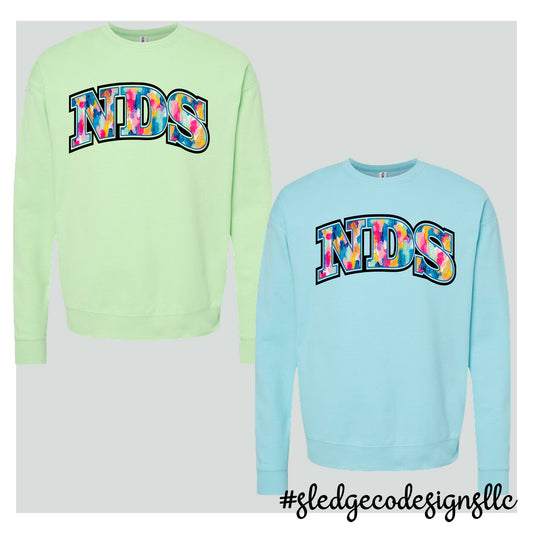 NORTH DELTA WAVES | NDS LILLY | UNISEX CUSTOM SWEATSHIRT