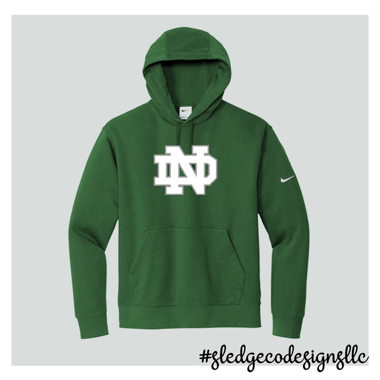 NORTH DELTA | Nike Club Fleece Sleeve Swoosh Pullover Hoodie