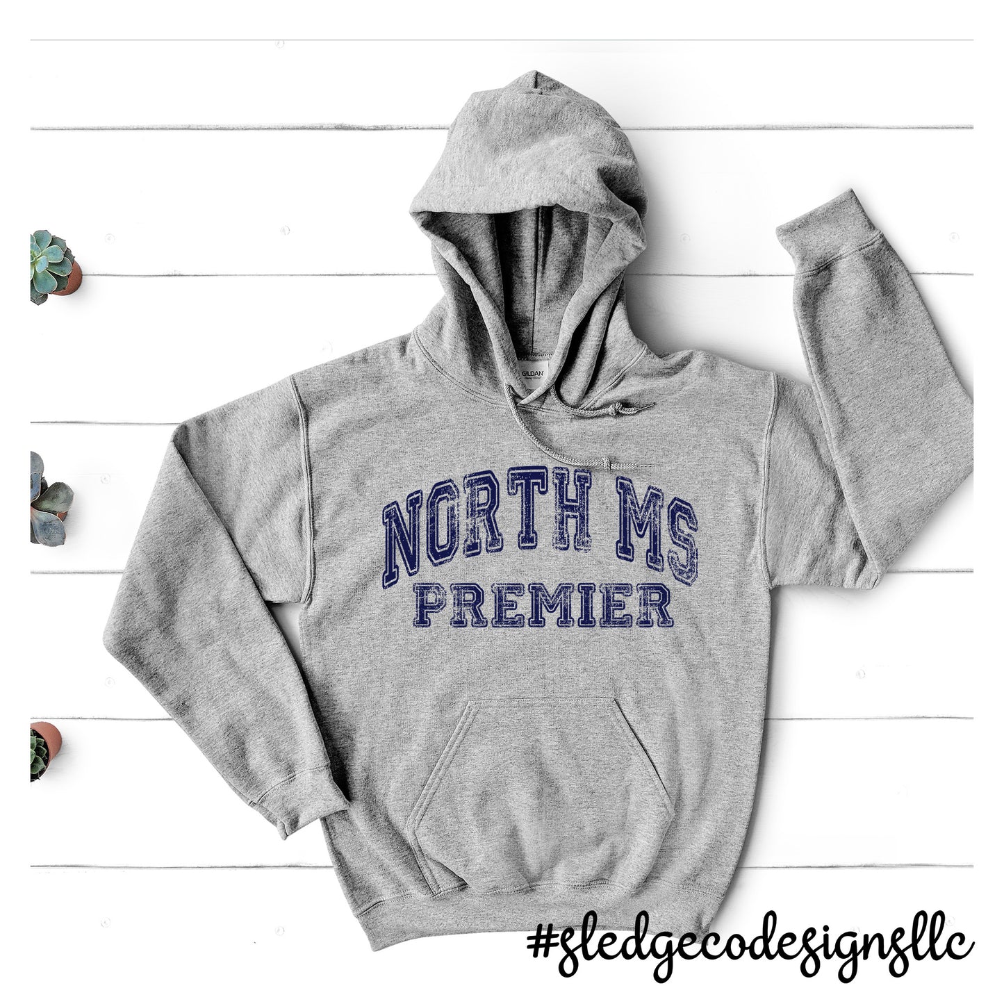 NORTH MISSISSIPPI PREMIER SOFTBALL | NMP COLLEGED | CUSTOM UNISEX HOODIE