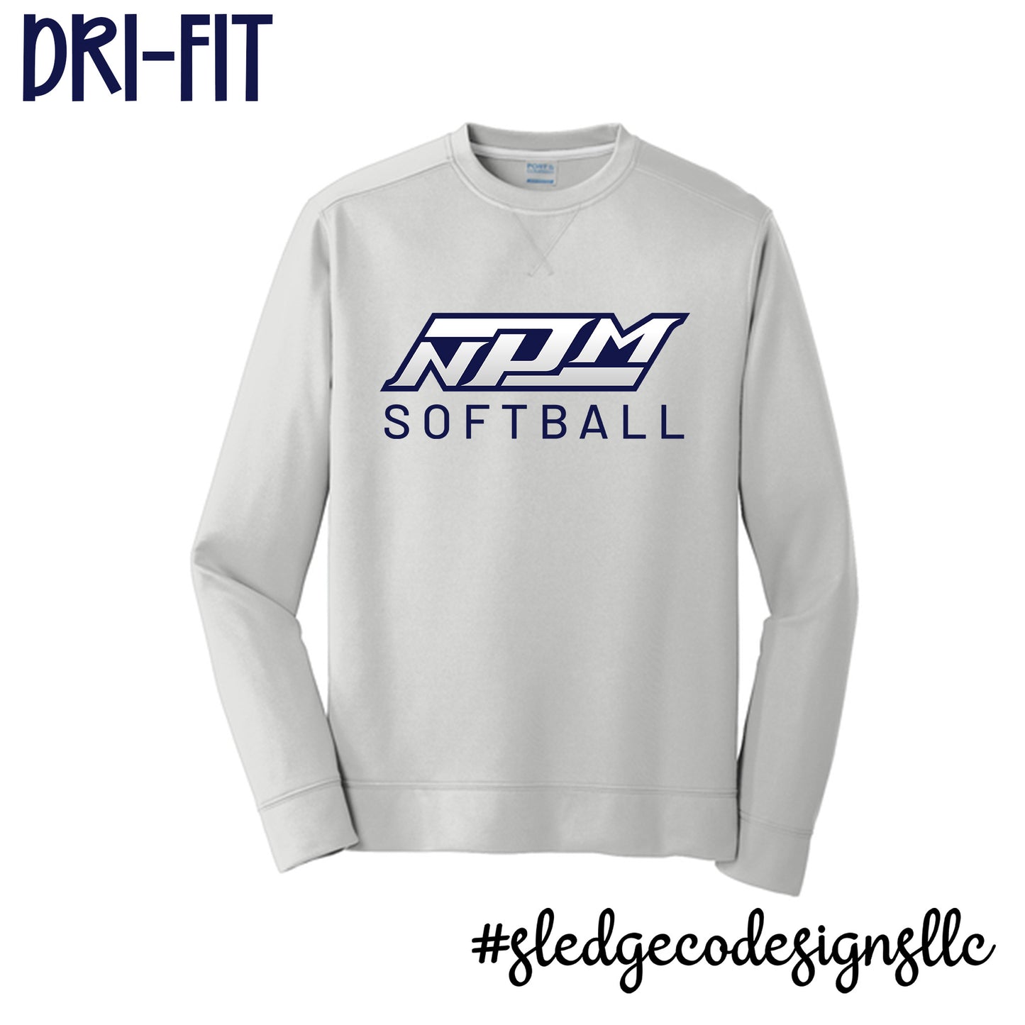 NORTH MISSISSIPPI PREMIER SOFTBALL | Performance Fleece Crewneck Sweatshirt