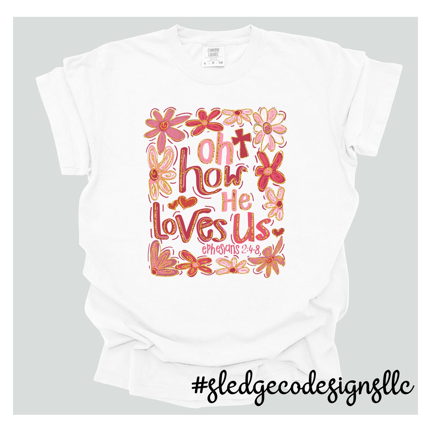 Oh How He Loves Us Boho  | CUSTOM UNISEX TSHIRT