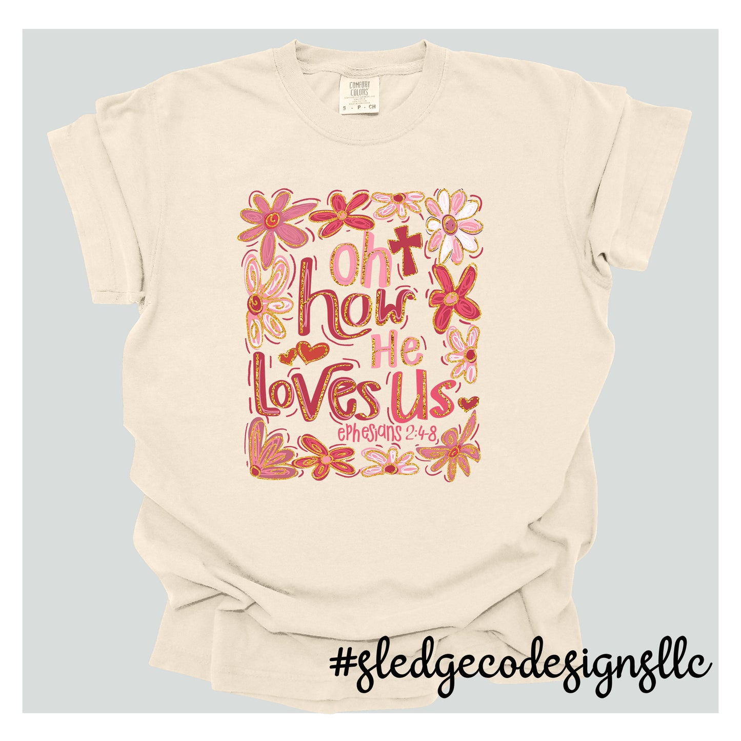 Oh How He Loves Us Boho  | CUSTOM UNISEX TSHIRT