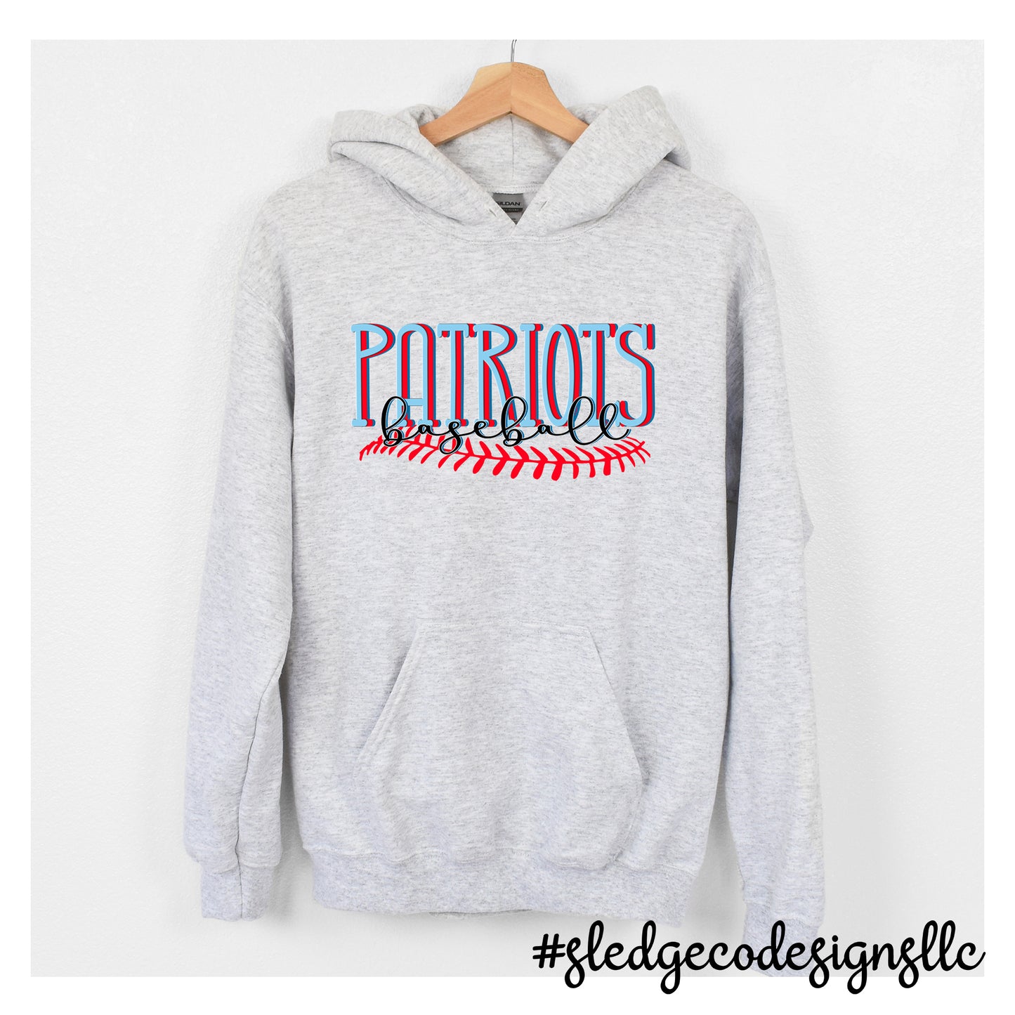 PATRIOTS BASEBALL | EXCLUSIVE | CUSTOM UNISEX HOODIE