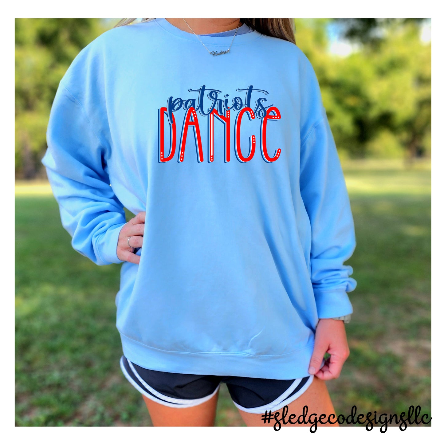 PATRIOTS DANCE | COMFORT COLORS LIGHTWEIGHT SWEATSHIRT