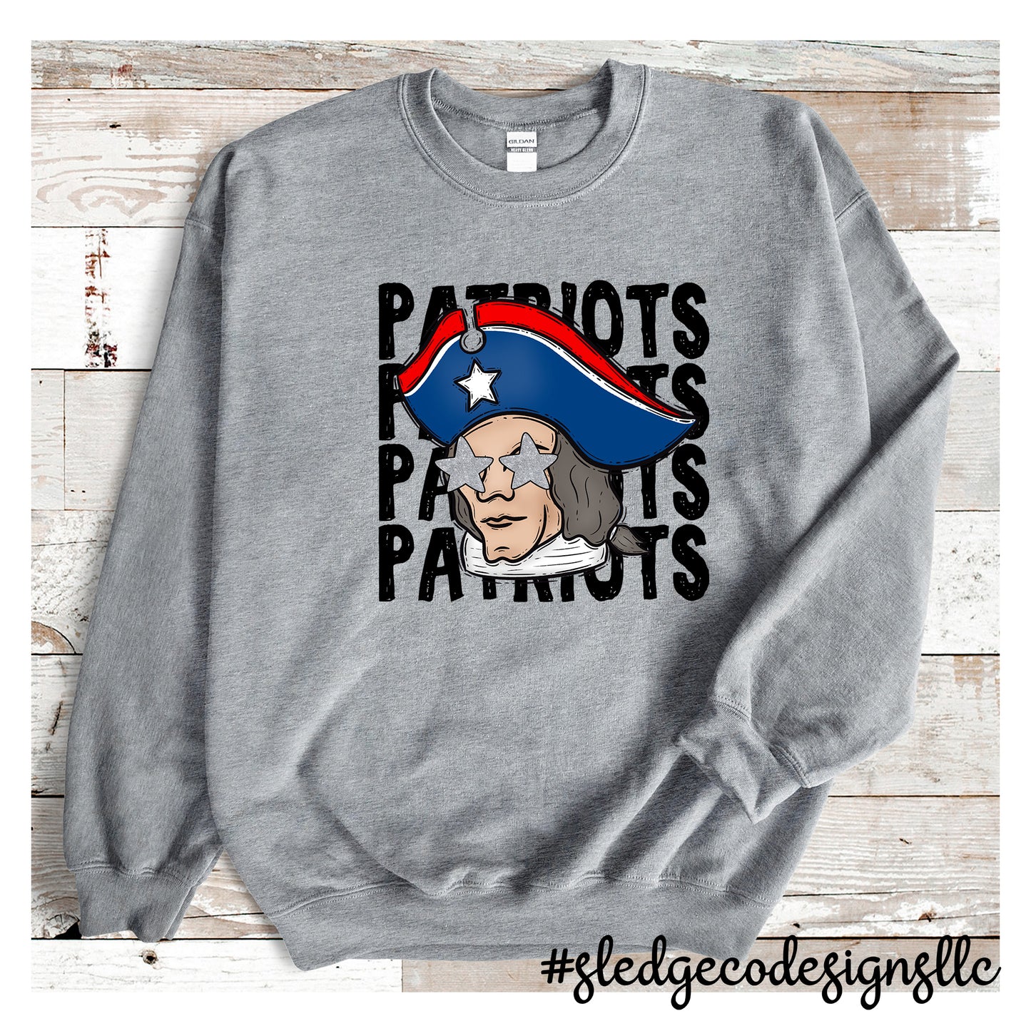 PATRIOTS | GAME DAY | CUSTOM UNISEX SWEATSHIRT