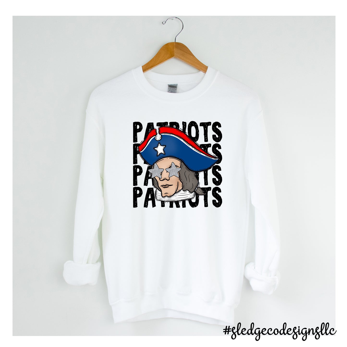 PATRIOTS | GAME DAY | CUSTOM UNISEX SWEATSHIRT