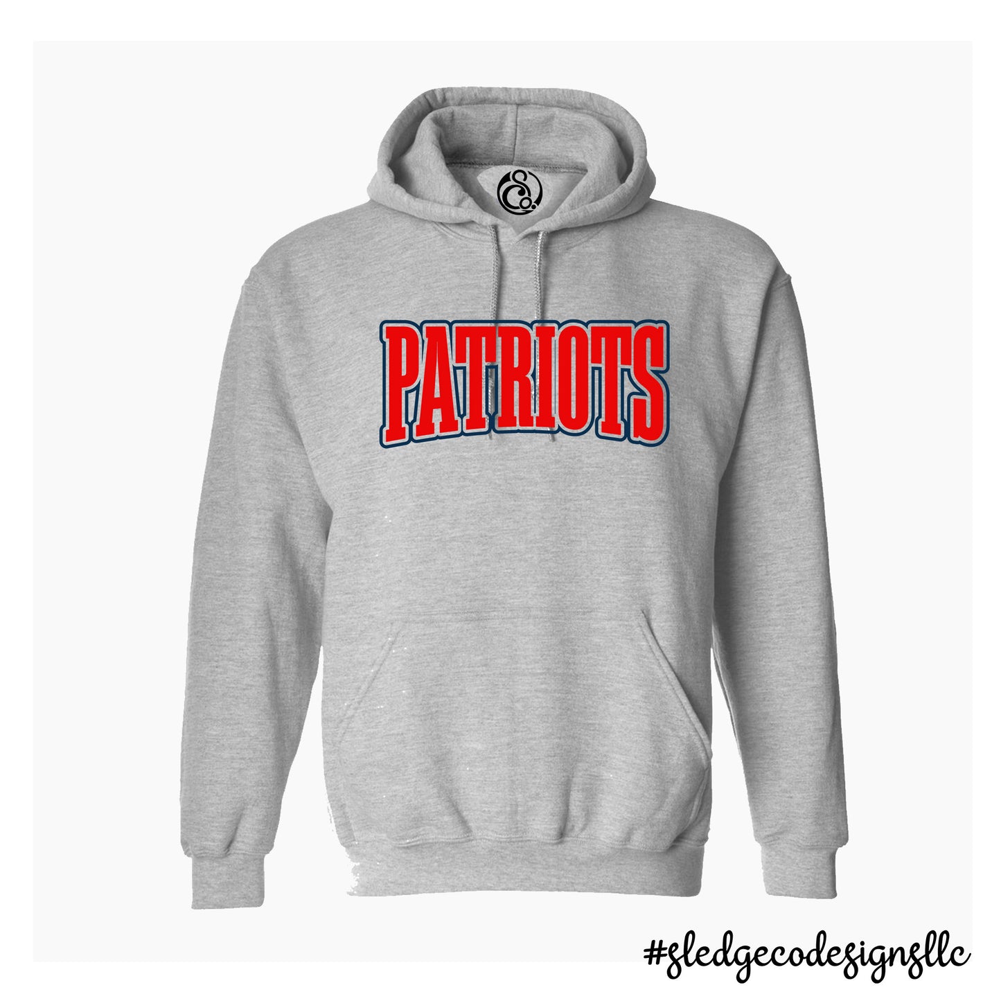 PATRIOTS COLLEGED | CUSTOM UNISEX HOODIE