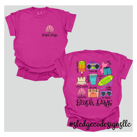 BEACH DAYS | CUSTOM UNISEX TSHIRT