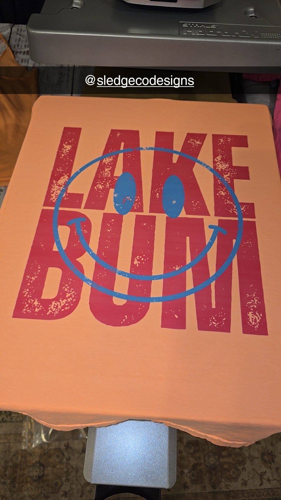 LAKE BUM | SUMMER TEE | Custom Unisex TSHIRT