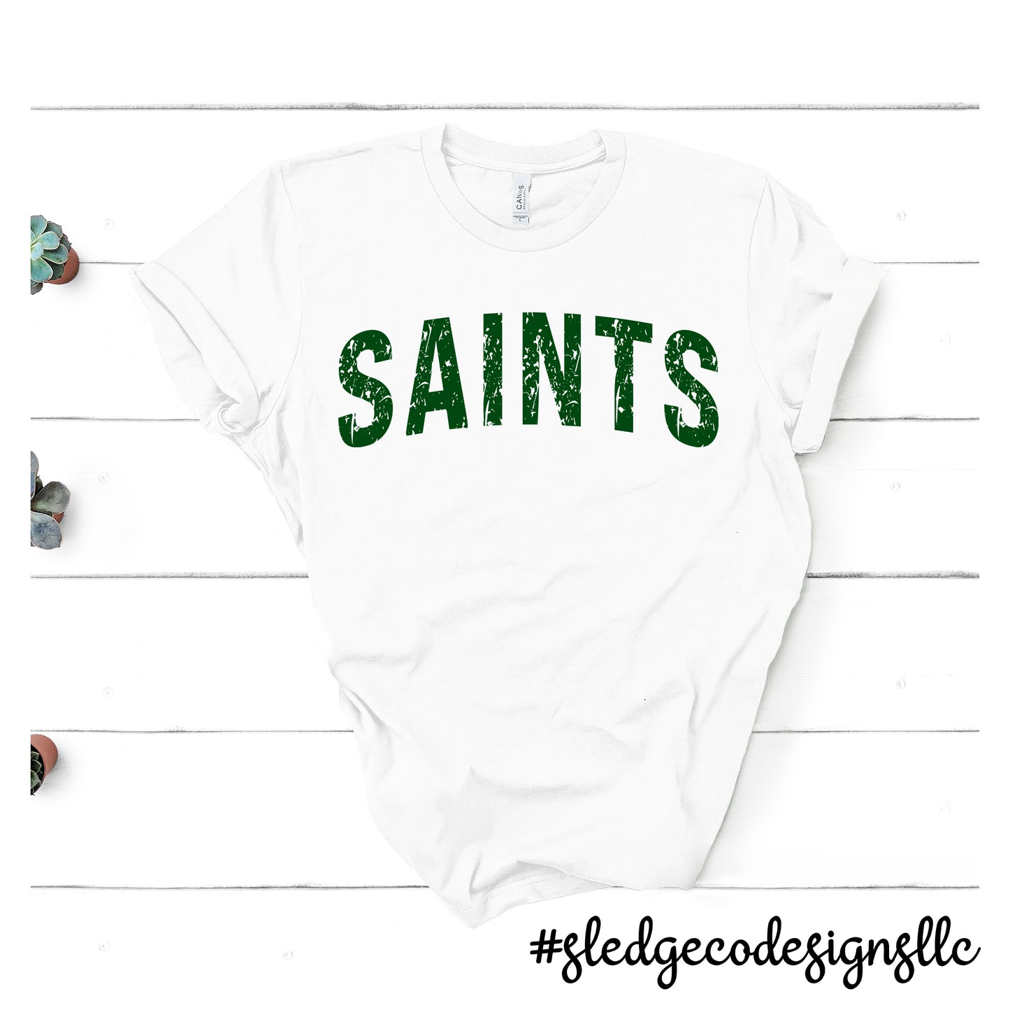 PREORDER: SAINTS DISTRESS | Custom Unisex Tee