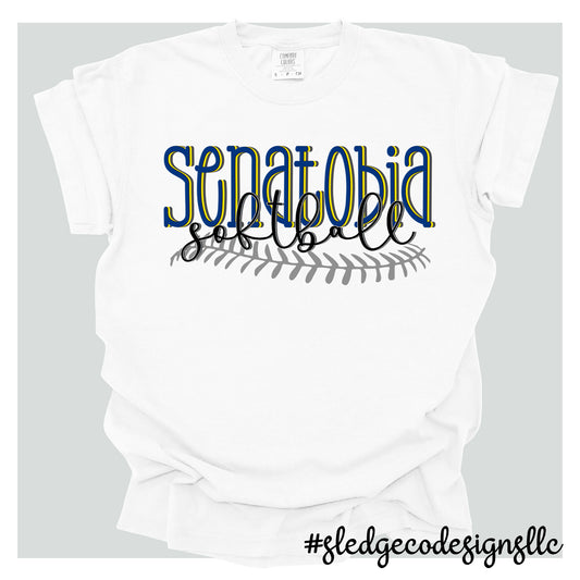 SENATOBIA SOFTBALL | CUSTOM UNISEX TSHIRT