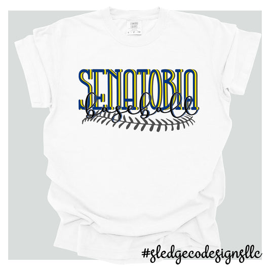SENATOBIA BASEBALL | CUSTOM UNISEX TSHIRT