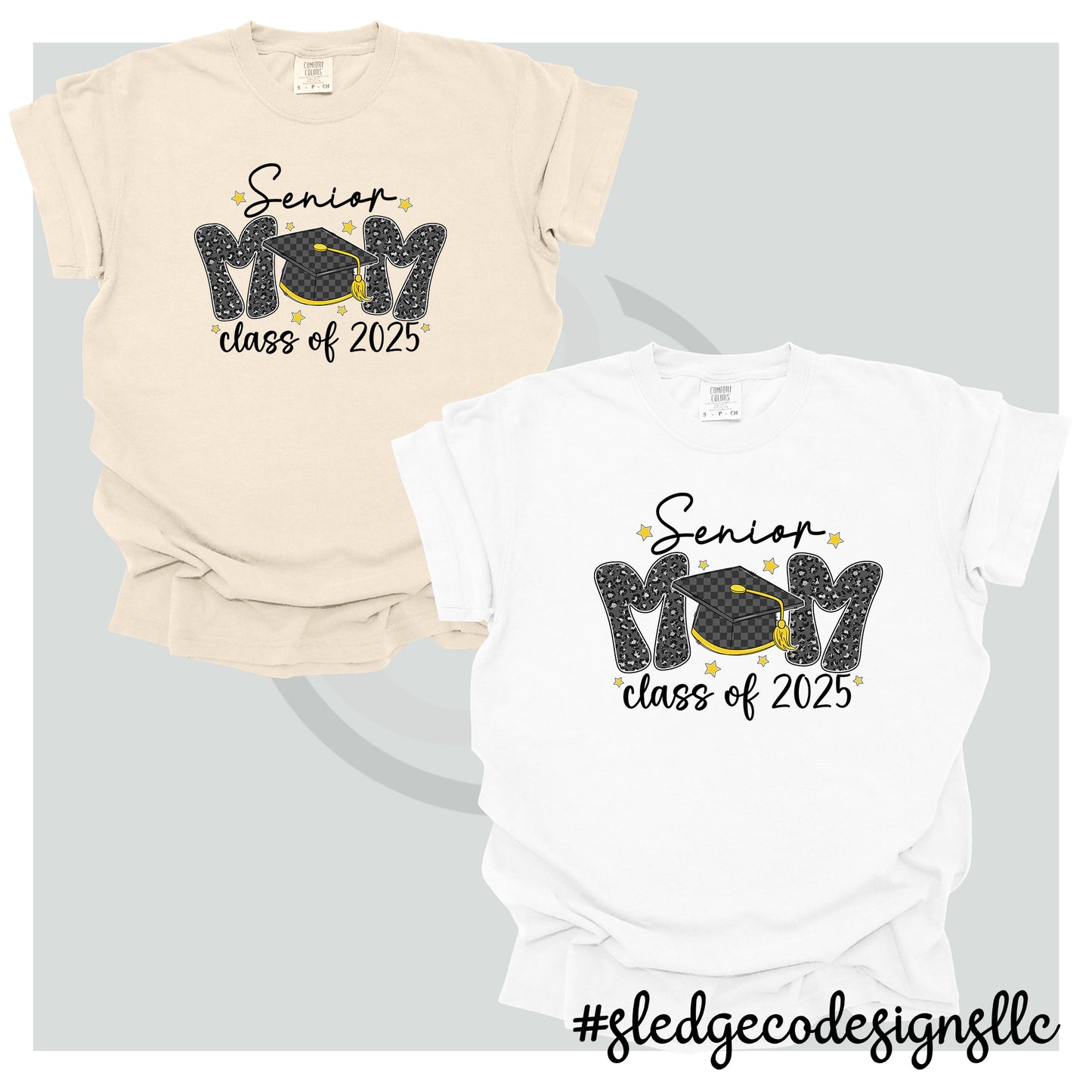 MOM OF A SENIOR 2025 | CUSTOM UNISEX TSHIRT