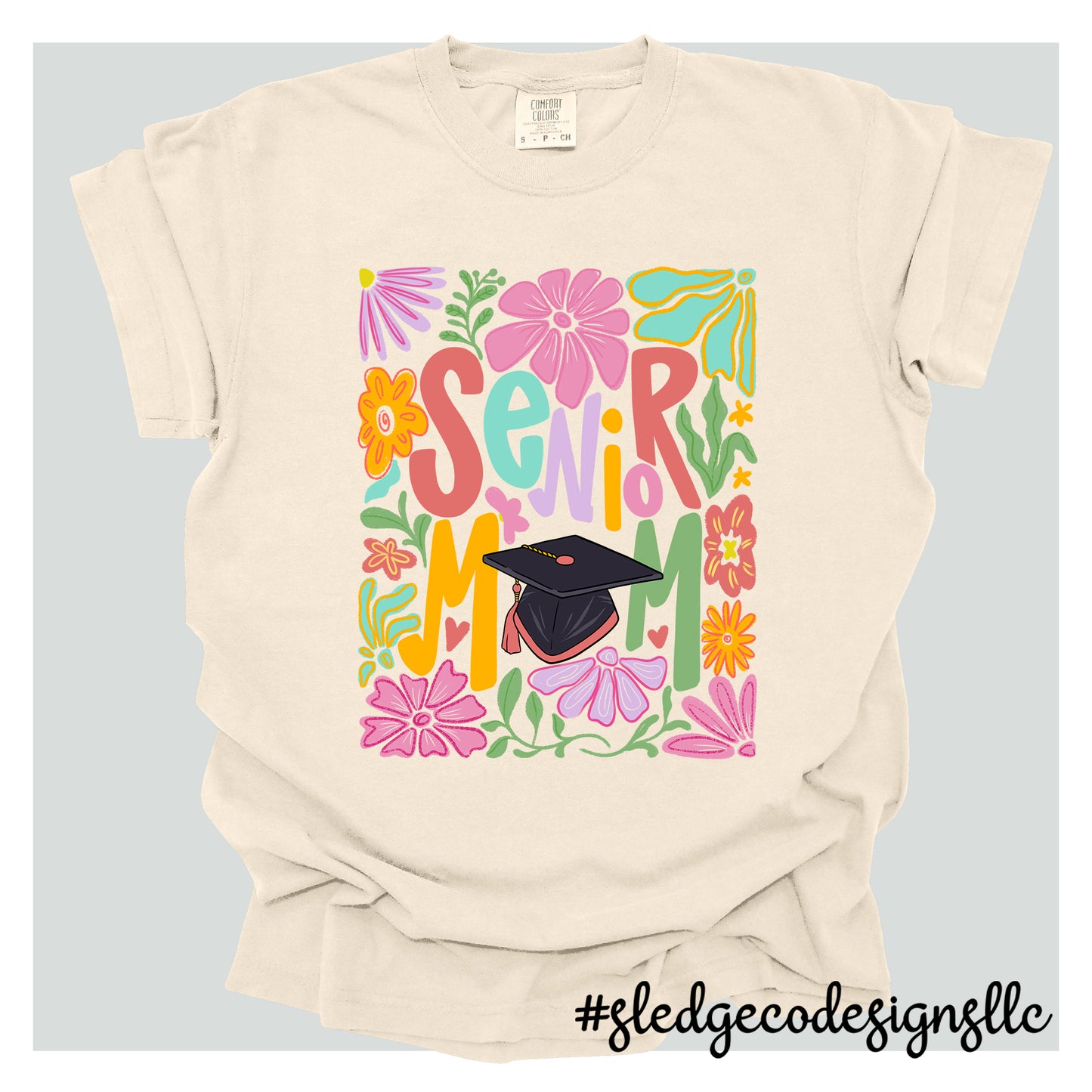 SENIOR ( MOM ) 2025 BOHO | Custom Unisex Tee