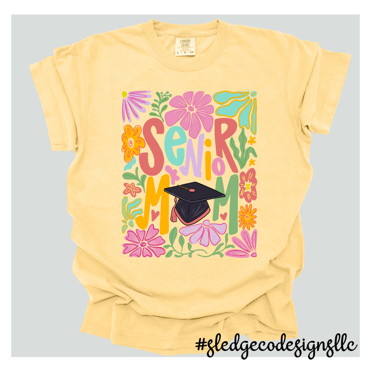 SENIOR ( MOM ) 2025 BOHO | Custom Unisex Tee