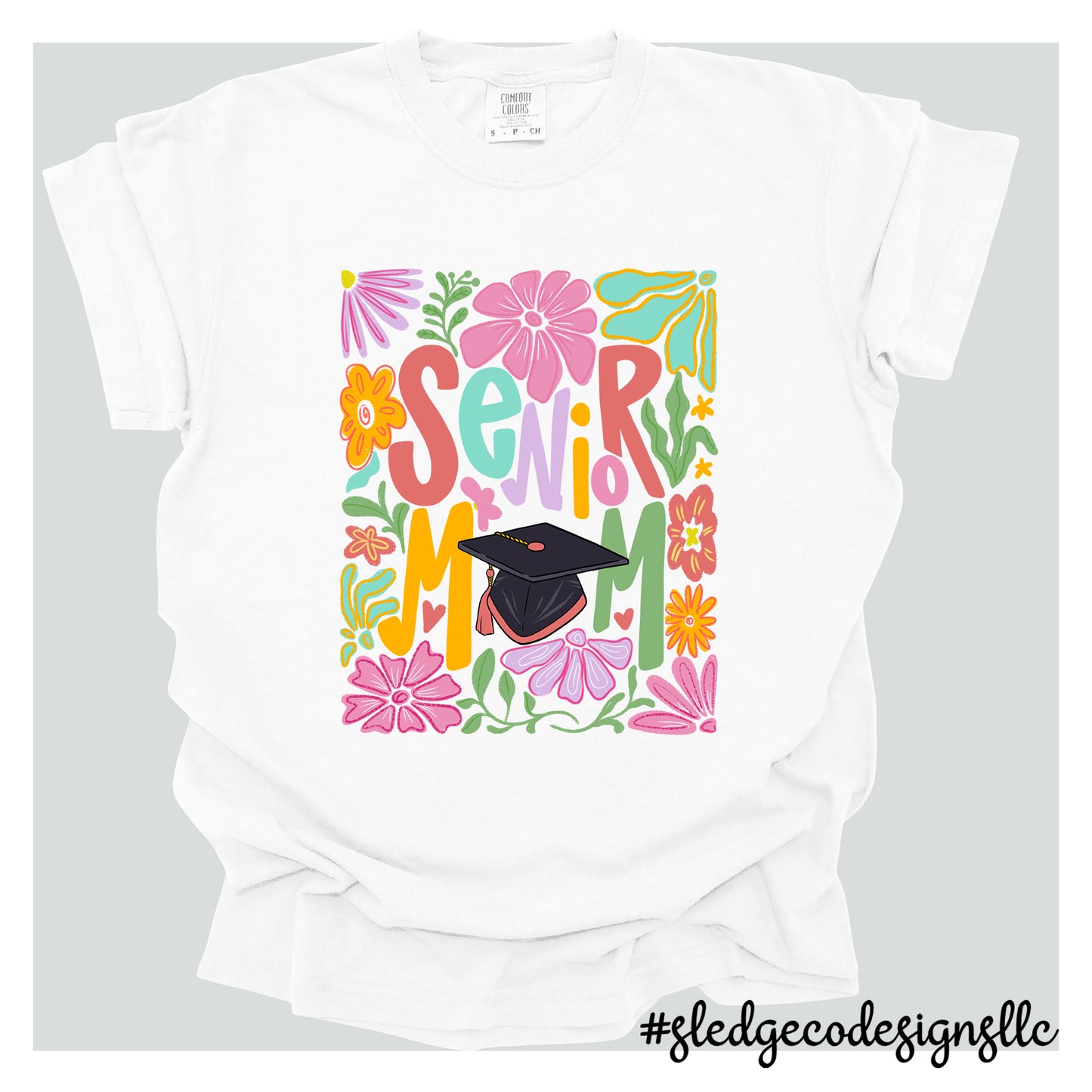 SENIOR ( MOM ) 2025 BOHO | Custom Unisex Tee