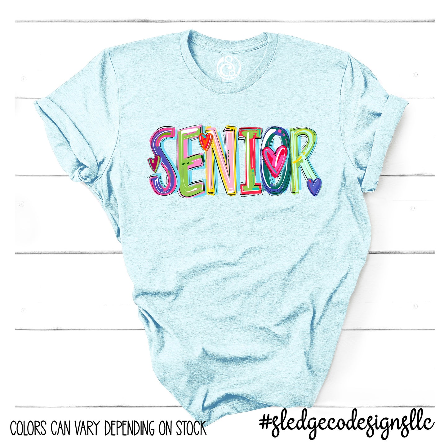 SENIOR | WATERCOLOR | Custom Unisex Tee