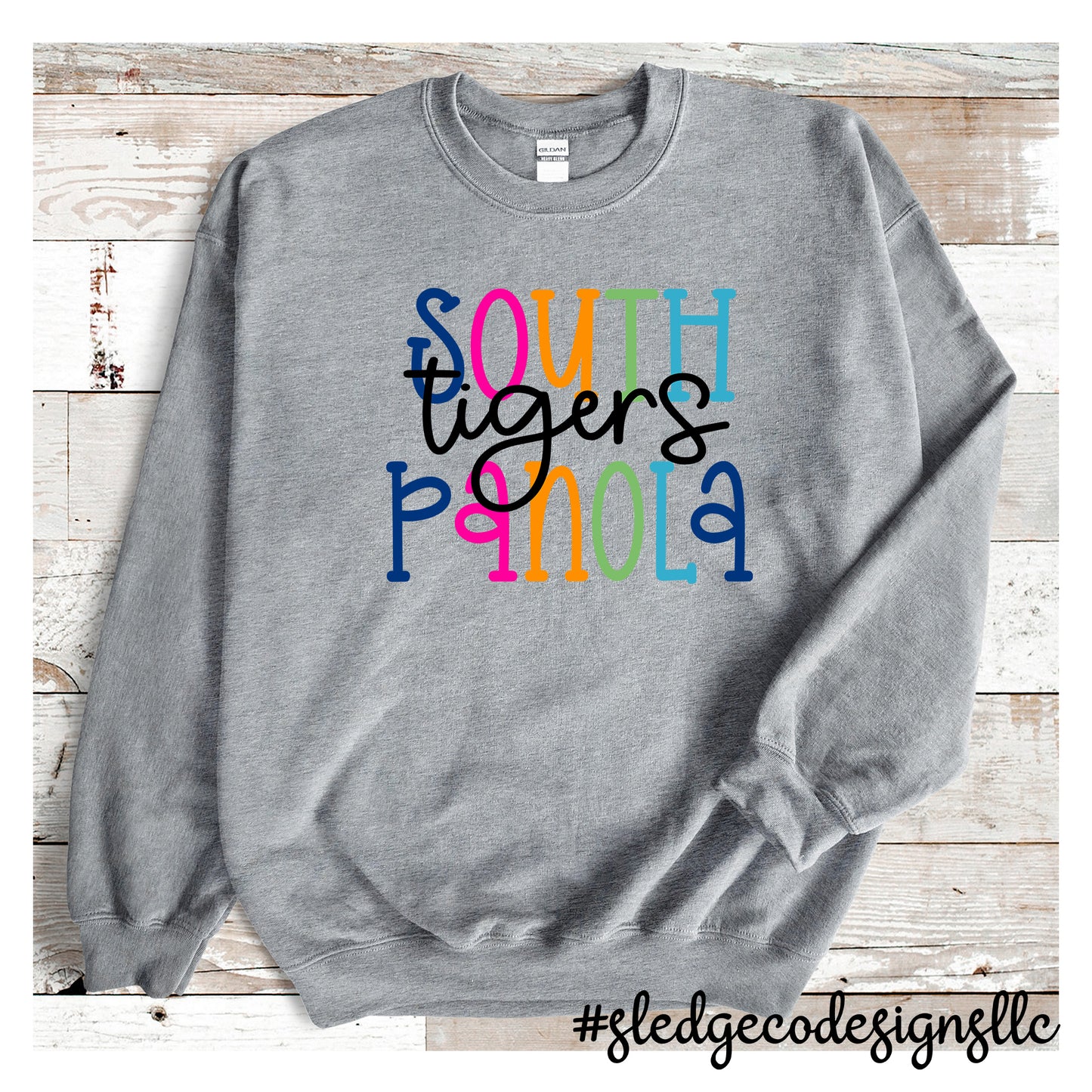 SOUTH PANOLA | COLORFUL | CUSTOM UNISEX SWEATSHIRT