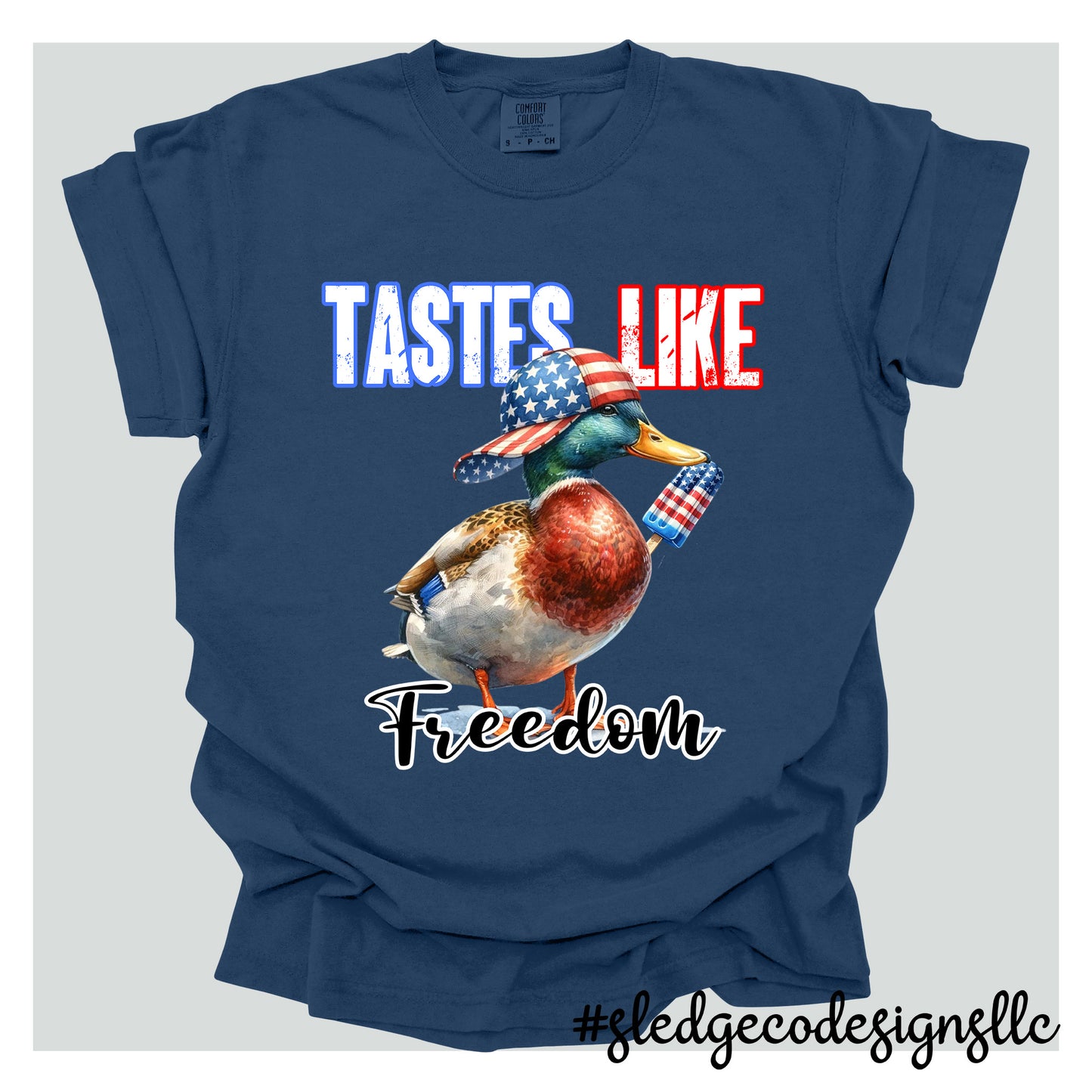 TASTES LIKE FREEDOM | Patriot | July 4th | Custom Unisex TSHIRT