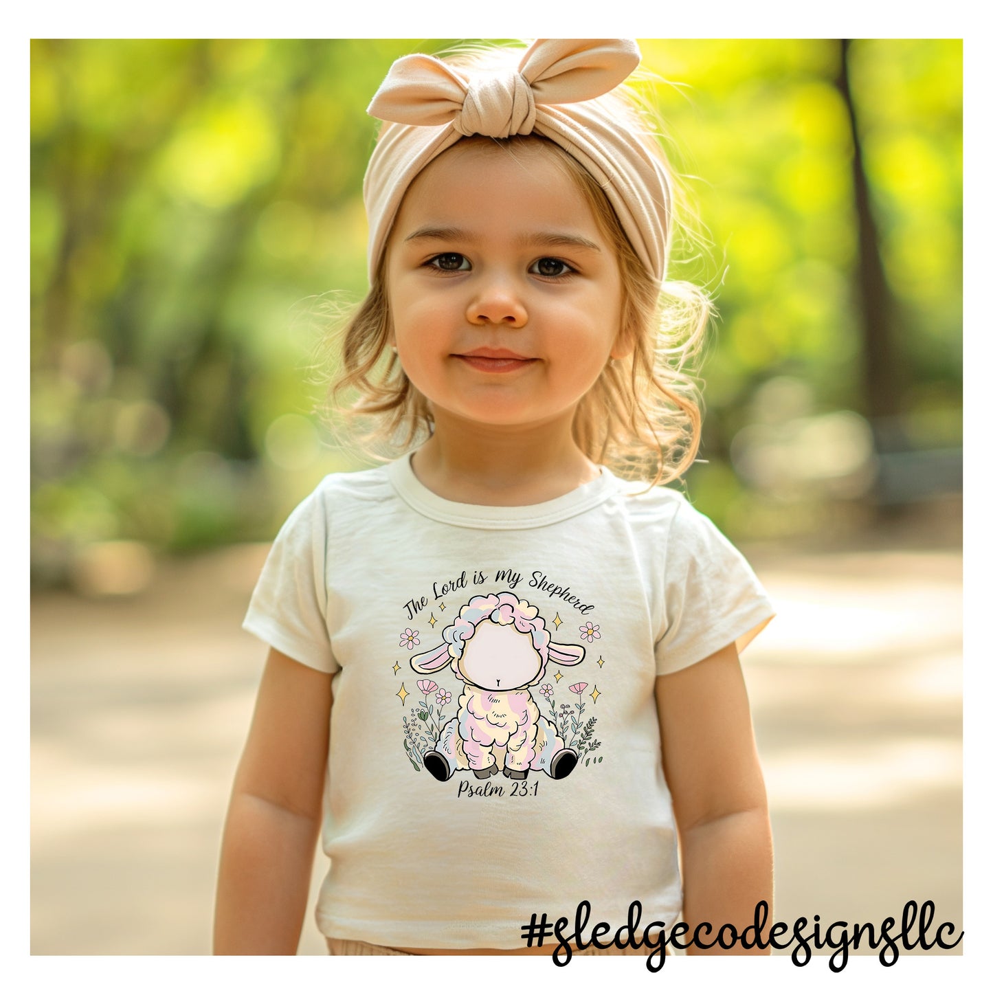 THE LORD IS MY SHEPARD | Christian Easter | Unisex Custom TSHIRT