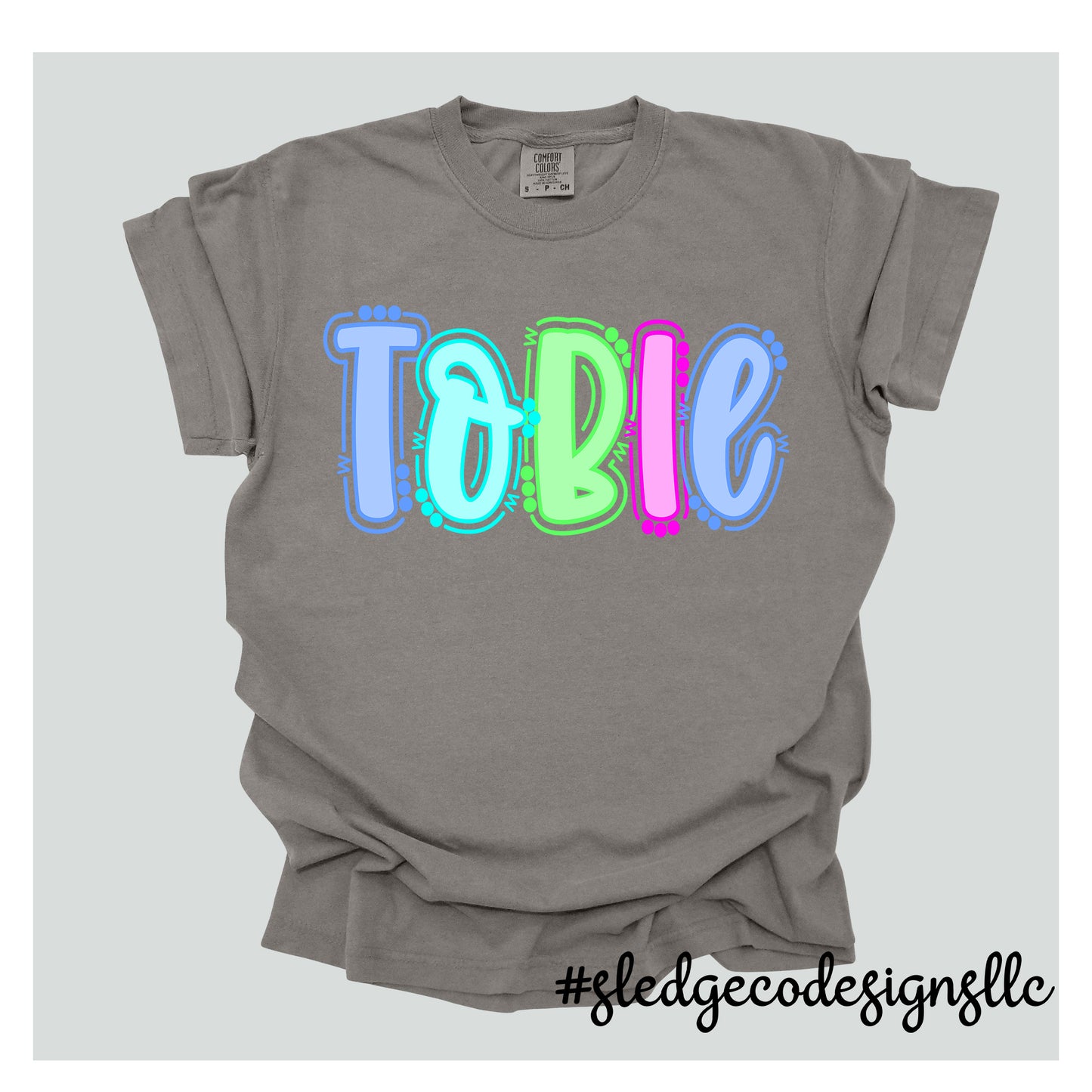 TOBIE | DOTTED BUBBLE | CUSTOM UNISEX TSHIRT