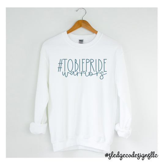 TOBIE PRIDE | SENATOBIA WARRIORS | UNISEX SWEATSHIRT
