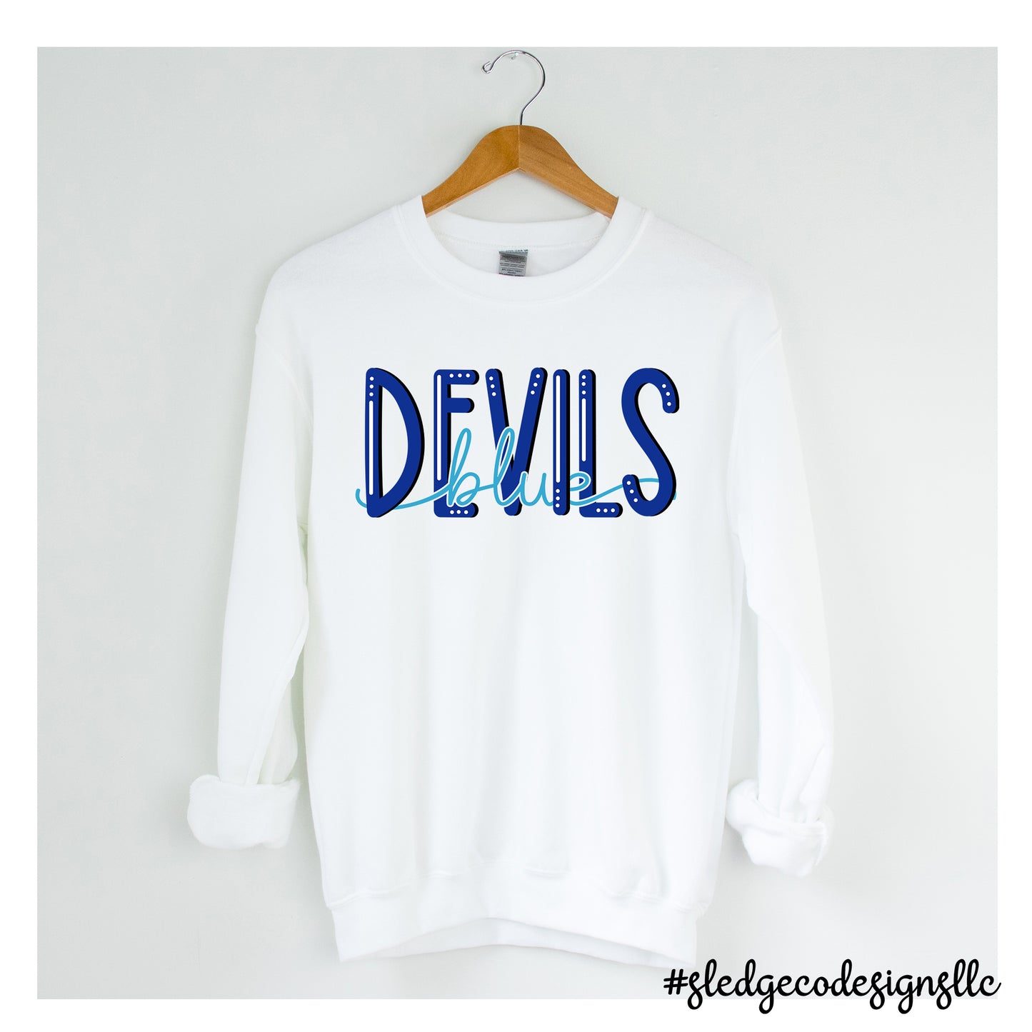 BLUE DEVILS DUO | TUNICA ACADEMY | UNISEX SWEATSHIRT