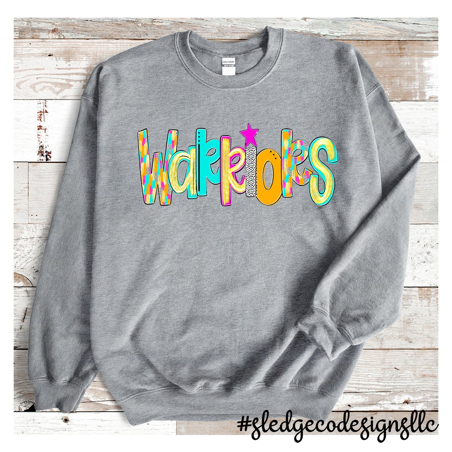 SENATOBIA WARRIORS | ROWDY RETRO | UNISEX SWEATSHIRT