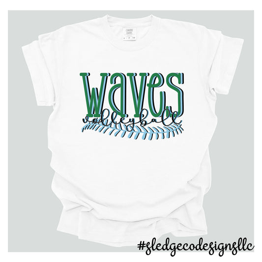 NORTH DELTA VOLLEYBALL | CUSTOM UNISEX TSHIRT