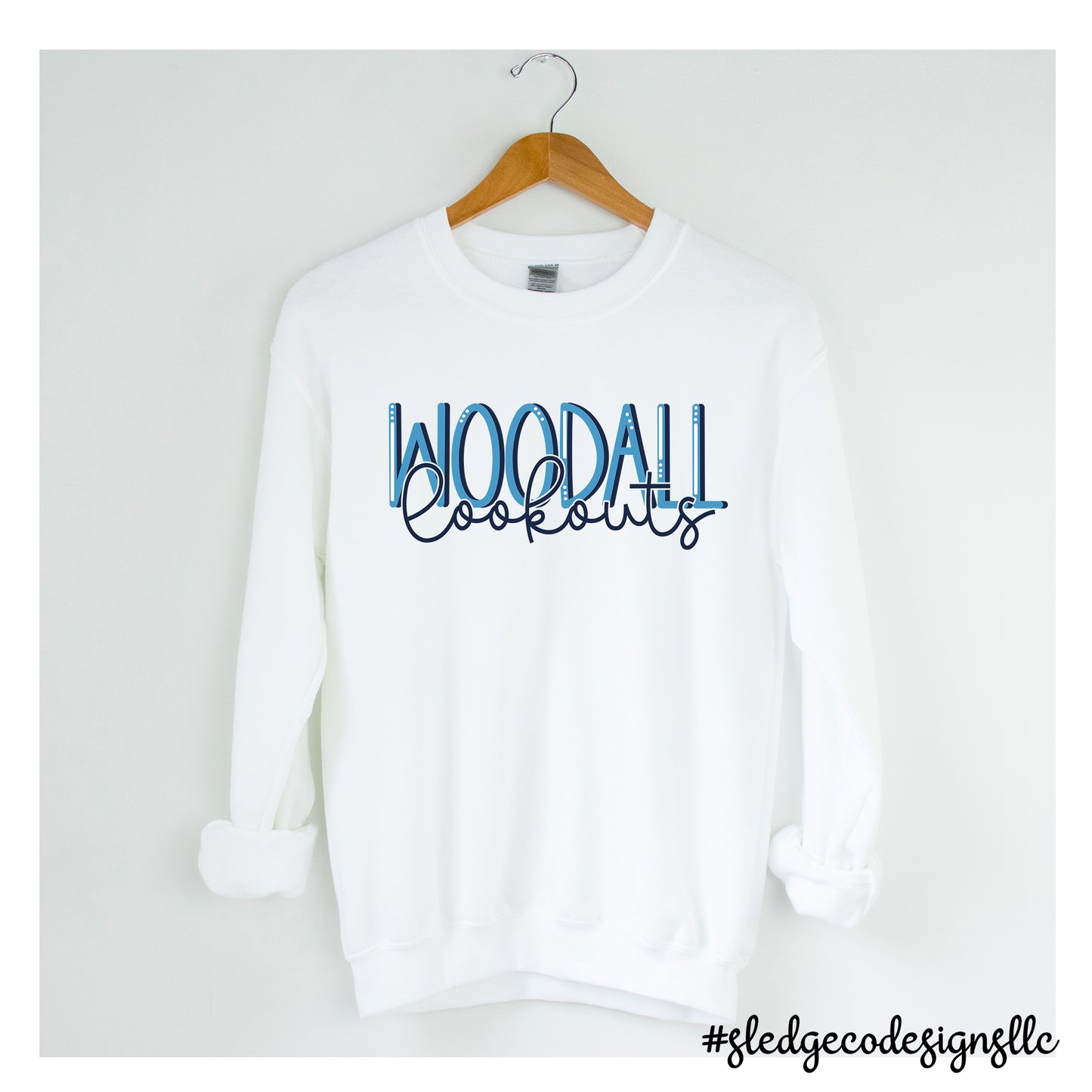 WOODALL LOOKOUTS SOFTBALL DUO | Custom Unisex SWEATSHIRT