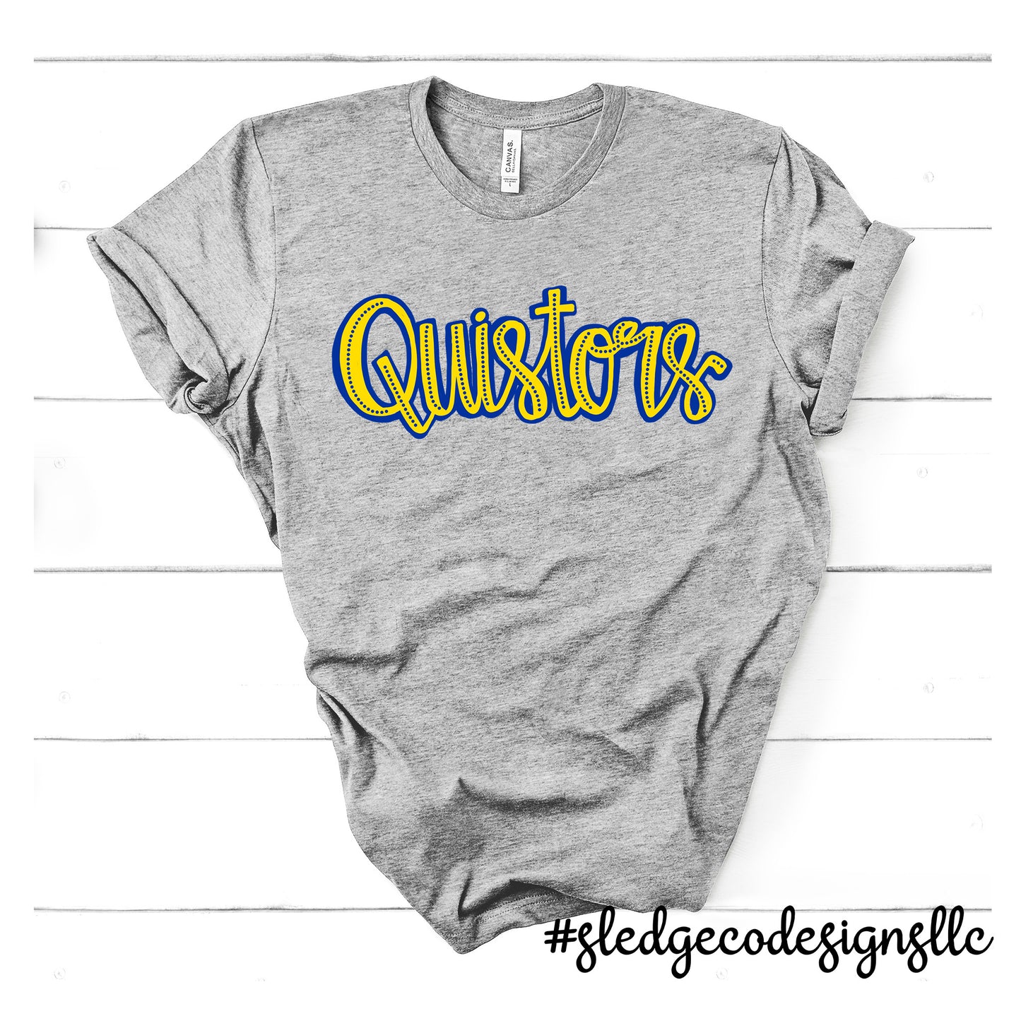 OLIVE BRANCH QUISTORS HANDDRAWN SCRIPT | CUSTOM UNISEX TSHIRT