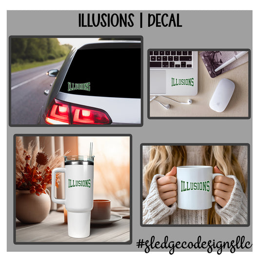 ILLUSIONS SOFTBALL | DECAL