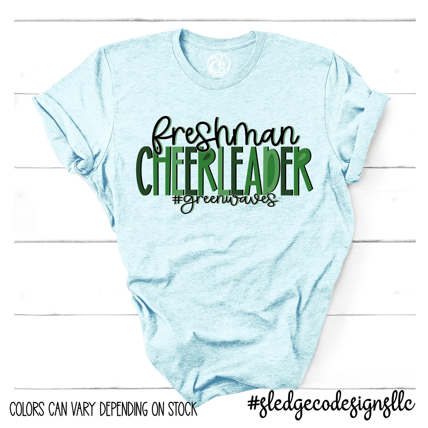 NORTH DELTA FRESHMAN CHEERLEADER | Custom Unisex Tshirt