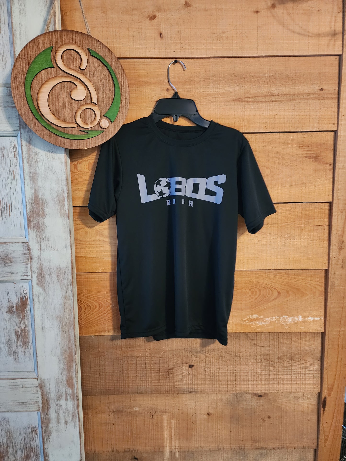 LOBOS SOCCER A4 JERSEY | YOUTH BLACK MED | FINAL SALE ITEMS