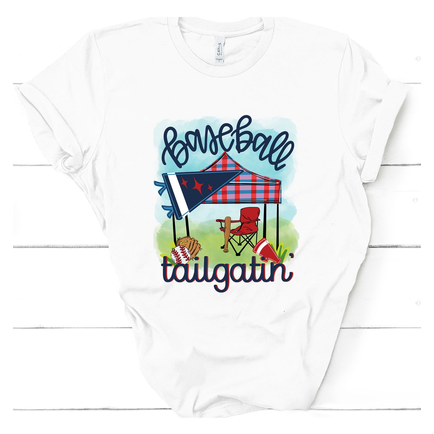 REBELS PATRIOTS BASEBALL TAILGATING | Custom Unisex TSHIRT