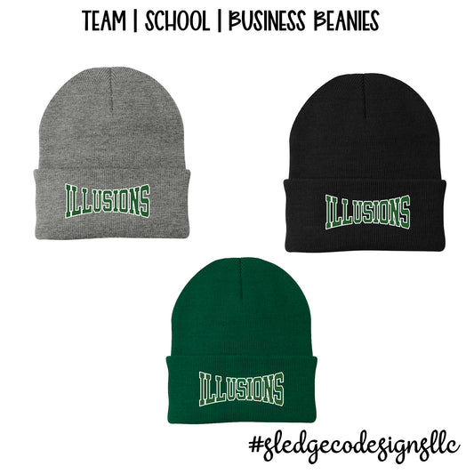 Illusions Softball Beanies | Knit Cap