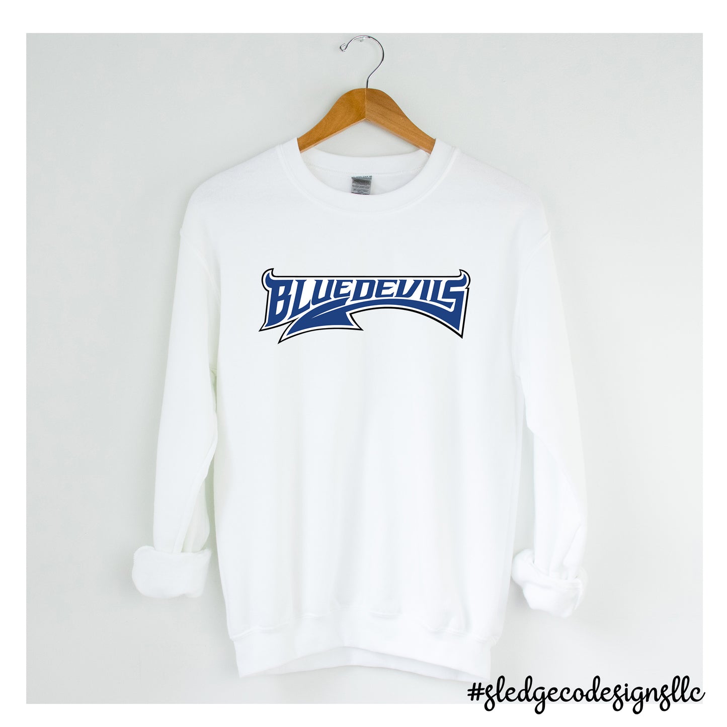 TUNICA ACADEMY BLUE DEVILS |  CUSTOM UNISEX SWEATSHIRT