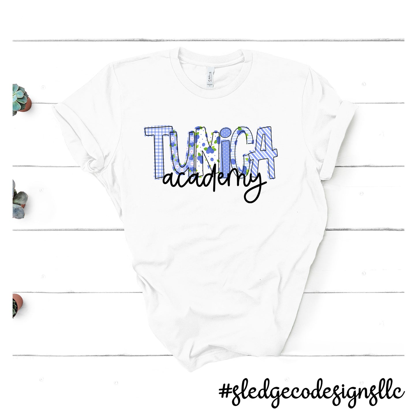 TUNICA ACADEMY BLUE DEVILS | Blueberry | Custom Unisex Tshirt