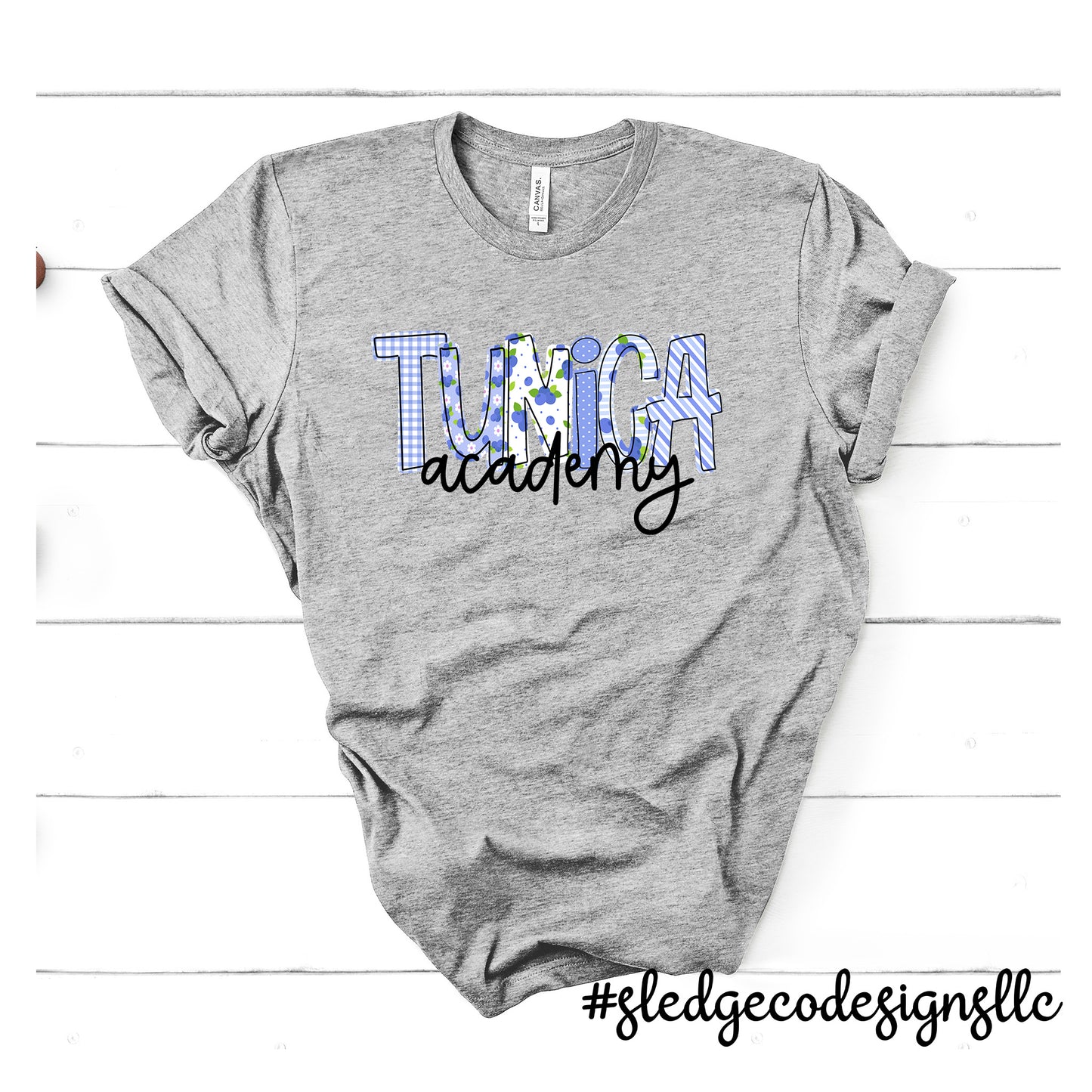 TUNICA ACADEMY BLUE DEVILS | Blueberry | Custom Unisex Tshirt