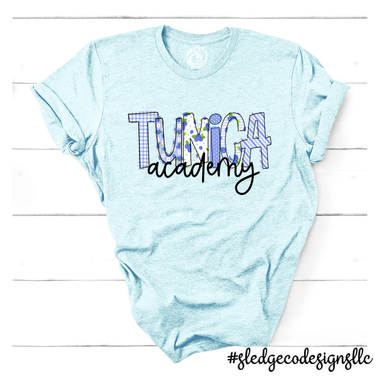 TUNICA ACADEMY BLUE DEVILS | Blueberry | Custom Unisex Tshirt