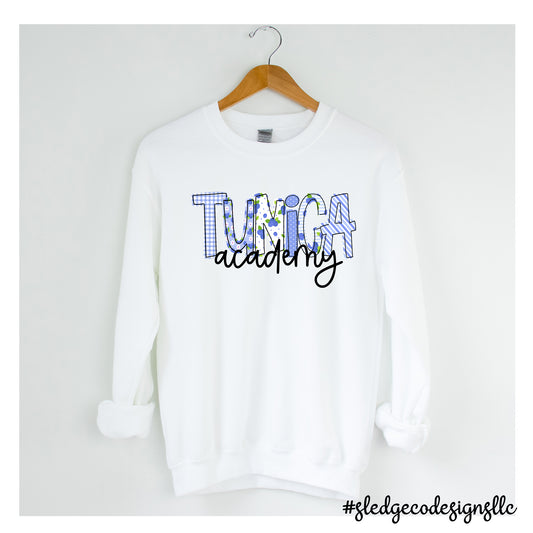 TUNICA ACADEMY BLUE DEVILS | Blueberry | CUSTOM UNISEX SWEATSHIRT