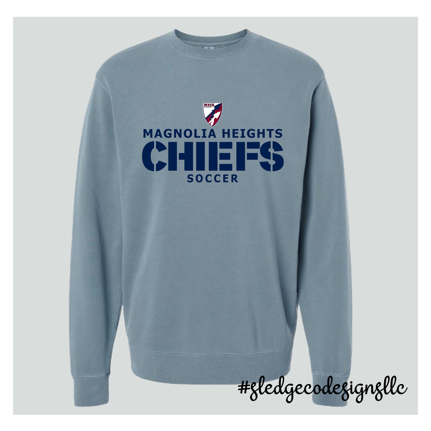 CHIEFS SOCCER | Unisex Midweight Pigment-Dyed Crewneck Sweatshirt