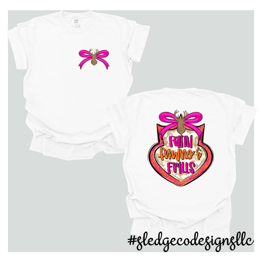 FAITH FAWN FRILLS | YOUTH - TODDLER - INFANT Custom TSHIRT