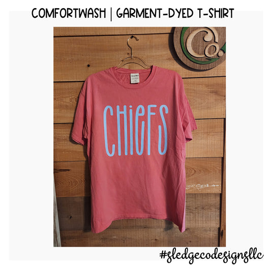 CHIEFS TALL | CUSTOM Comfort WASH Tshirt