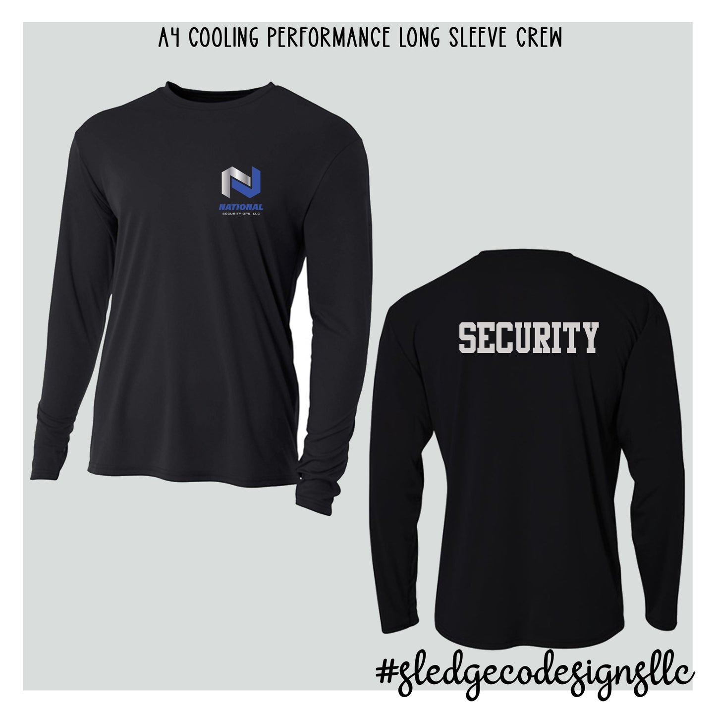 NATIONAL SECURITY OPS LLC | A4 Cooling Performance Long Sleeve Crew